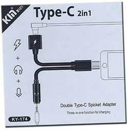 [010077] Перехідник-адаптер KYIN Type-c 2 in 1 KY-174